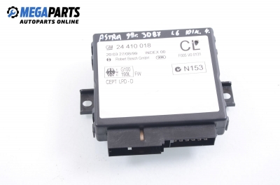Комфорт модул за Opel Astra G Hatchback (02.1998 - 12.2009), № GM 24 410 018