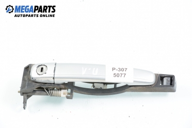 Външна дръжка за Peugeot 307 Break (03.2002 - 12.2009), 4+1 вр., комби, позиция: предна, лява