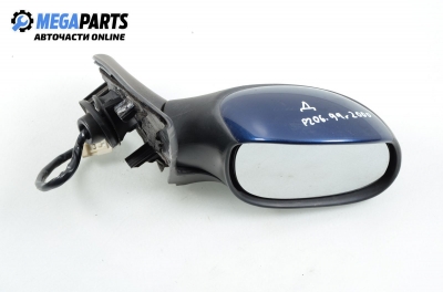 Огледало за Peugeot 206 Hatchback (08.1998 - 12.2012), 4+1 вр., хечбек, позиция: дясна