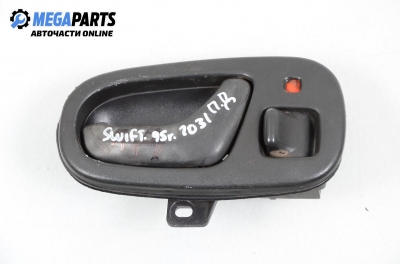 Вътрешна дръжка за Suzuki Swift II Hatchback (03.1989 - 12.2005), 4+1 вр., хечбек, позиция: предна, дясна