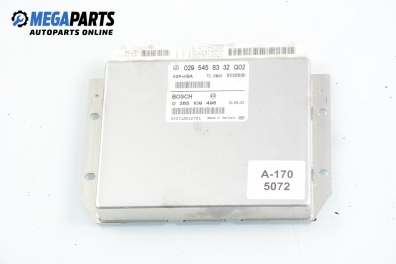 ESP+BAS модул за Mercedes-Benz A-Class Hatchback  (W168) (07.1997 - 08.2004), № Bosch 0 265 109 496