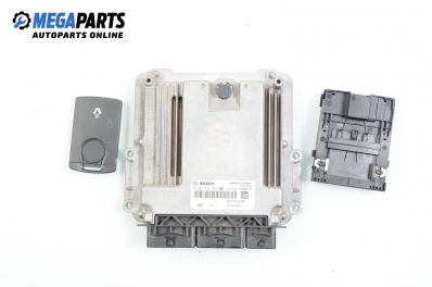 Компютър с четец и карта за Renault Laguna III Hatchback (10.2007 - 12.2015) 2.0 dCi, 150 к.с., № Bosch 0 281 018 933