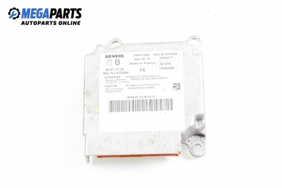 Модул за AIRBAG за Peugeot 307 Hatchback (08.2000 - 12.2012), № Siemens 5WK4 2908 / 96 527 121 80