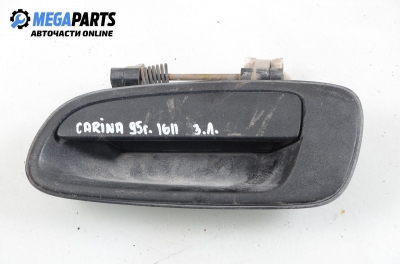 Външна дръжка за Toyota Carina E Hatchback (04.1992 - 09.1997), 4+1 вр., хечбек, позиция: задна, лява