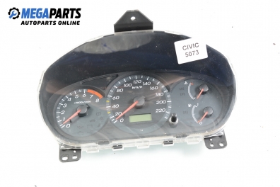 Километраж за Honda Civic VII Hatchback (03.1999 - 02.2006) 1.6 i (EU, EP, EV), 110 к.с.