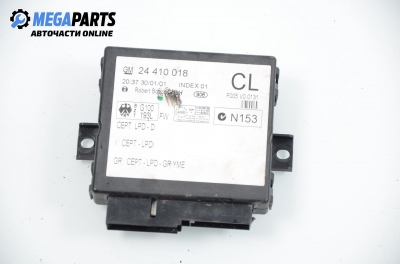 Модул централно заключване за Opel Zafira A Minivan (04.1999 - 06.2005), № GM 24 410 018