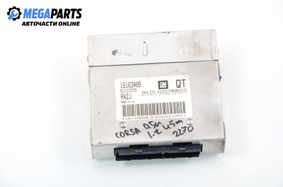 Компютър двигател за Opel Corsa B Hatchback (03.1993 - 12.2002) 1.2 i, 45 к.с., № 16163409