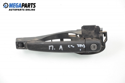 Външна дръжка за Citroen C3 Hatchback I (02.2002 - 11.2009), 4+1 вр., хечбек, позиция: предна, лява