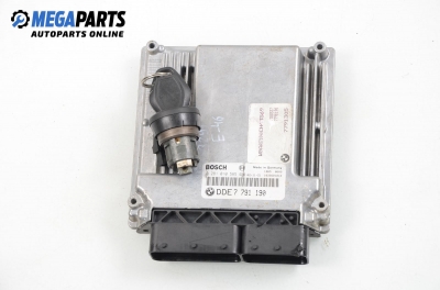 Компютър с контактен ключ за BMW 3 Series E46 Sedan (02.1998 - 04.2005) 320 d, 150 к.с., № Bosch 0 281 010 565