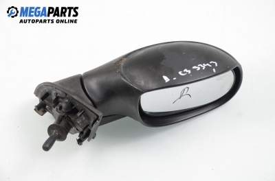 Огледало за Citroen C3 Hatchback I (02.2002 - 11.2009), 4+1 вр., хечбек, позиция: дясна