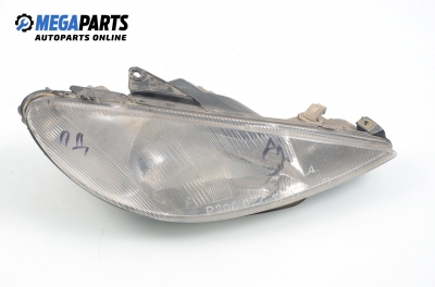 Фар за Peugeot 206 Hatchback (08.1998 - 12.2012), хечбек, позиция: дясна