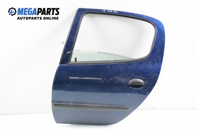 Врата за Peugeot 206 Hatchback (08.1998 - 12.2012), 4+1 вр., хечбек, позиция: задна, лява