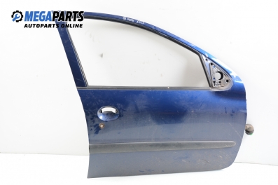 Врата за Peugeot 206 Hatchback (08.1998 - 12.2012), 4+1 вр., хечбек, позиция: предна, дясна