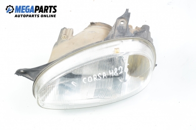 Фар за Opel Corsa B Hatchback (03.1993 - 12.2002), позиция: лява, Valeo