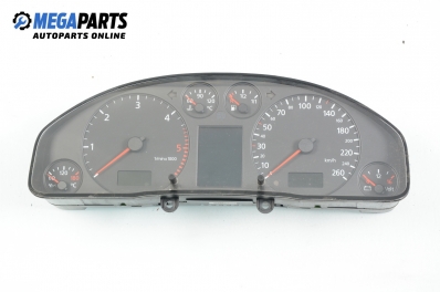 Километраж за Audi A6 Avant C5 (11.1997 - 01.2005) 2.5 TDI, 150 к.с., № VDO 110.008.948 / 015
