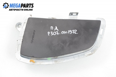 Airbag за Peugeot 307 Hatchback (08.2000 - 12.2012), 4+1 вр., хечбек, позиция: предна, дясна