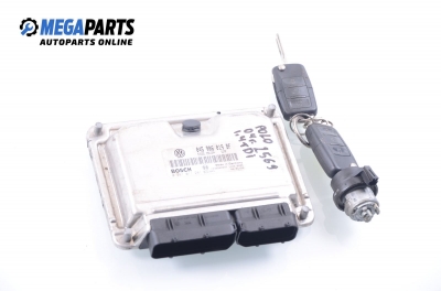 Компютър с контактен ключ за Volkswagen Polo Hatchback IV (10.2001 - 12.2005) 1.4 TDI, 75 к.с., № 0 281 011 241