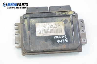 Компютър двигател за Chevrolet Kalos Sedan (03.2005 - ...) 1.2, 72 к.с., № 96415419
