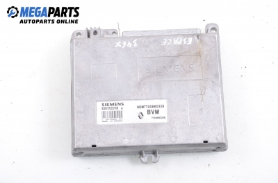 Компютър двигател за Renault Espace II Minivan (01.1991 - 12.1996) 2.2 (J/S637, J63G), 108 к.с., № S101723115
