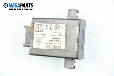 Модул за Alfa Romeo 156 Sedan (09.1997 - 09.2005), № Siemens S118275001E