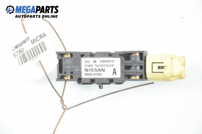 Сензор airbag за Nissan Micra III Hatchback (01.2003 - 06.2010), № 0285003019