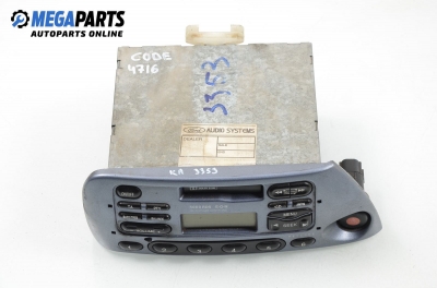 CD плеър за Ford Ka Hatchback (09.1996 - 11.2008)