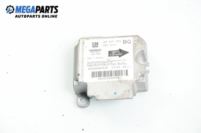 Модул за AIRBAG за Opel Zafira A Minivan (04.1999 - 06.2005), № GM 09 229 303