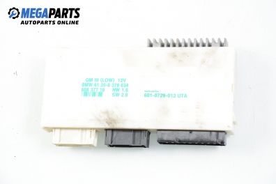 Комфорт модул за BMW 5 Series E39 Sedan (11.1995 - 06.2003), № BMW 61.35-8 378 634