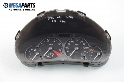 Километраж за Peugeot 206 Hatchback (08.1998 - 12.2012) 1.4 i, 75 к.с.