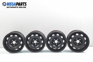 Steel wheels for Volkswagen Golf IV (1998-2004) 14 inches, width 6 (The price is for the set)