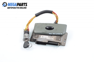 Компютър с контактен ключ за Renault Megane Scenic (10.1996 - 12.2001) 2.0 i (JA0G), 109 к.с., № HOM7700112442