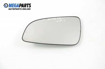 Стъкло огледало за Opel Astra H Hatchback (01.2004 - 05.2014), 4+1 вр., хечбек, позиция: лява