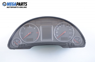 Километраж за Audi A4 Avant B6 (04.2001 - 12.2004) 2.5 TDI, 155 к.с.