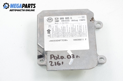 Модул за AIRBAG за Volkswagen Polo Hatchback IV (10.2001 - 12.2005), № 1C0 909 605 K