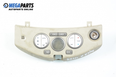 Панел климатроник за Nissan Micra III Hatchback (01.2003 - 06.2010)