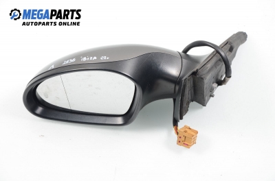 Огледало за Seat Ibiza IV Hatchback (02.2002 - 11.2009), 4+1 вр., хечбек, позиция: лява