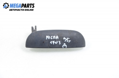 Външна дръжка за Nissan Micra II Hatchback (01.1992 - 02.2003), 2+1 вр., хечбек, позиция: дясна