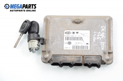 Компютър с контактен ключ за Volkswagen Golf IV Hatchback (08.1997 - 06.2005) 1.4 16V, 75 к.с., № 036 906 014