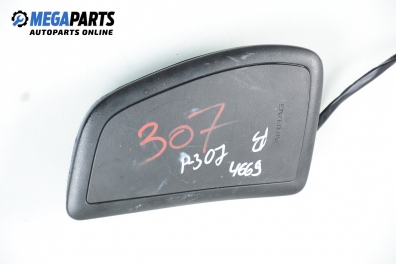 Airbag за Peugeot 307 Hatchback (08.2000 - 12.2012), 2+1 вр., хечбек, позиция: дясна