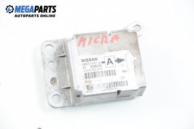 Модул за AIRBAG за Nissan Micra III Hatchback (01.2003 - 06.2010), № Bosch 0 285 001 474