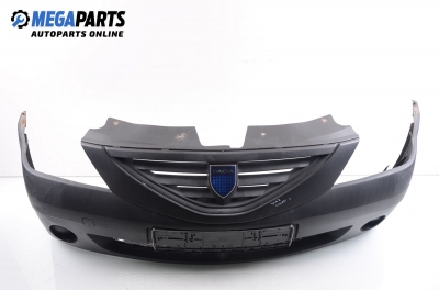 Предна броня за Dacia Logan Sedan I (09.2004 - 10.2012), седан, позиция: предна