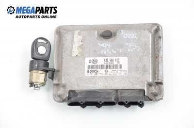 Компютър с контактен ключ за Volkswagen Golf IV Hatchback (08.1997 - 06.2005) 1.9 SDI, 68 к.с., № Bosch 0 281 001 759