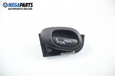 Вътрешна дръжка за Peugeot 206 Hatchback (08.1998 - 12.2012), 2+1 вр., хечбек, позиция: лява
