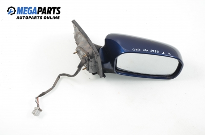 Огледало за Honda Civic VII Hatchback (03.1999 - 02.2006), 2+1 вр., хечбек, позиция: дясна