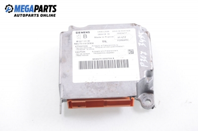 Модул за AIRBAG за Peugeot 307 Hatchback (08.2000 - 12.2012), № 96 527 121 80
