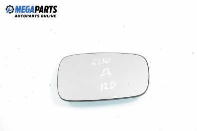 Стъкло огледало за Renault Clio III Hatchback (01.2005 - 12.2012), 2+1 вр., позиция: дясна