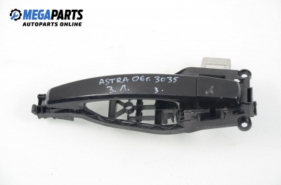 Външна дръжка за Opel Astra H Hatchback (01.2004 - 05.2014), 4+1 вр., хечбек, позиция: задна, лява