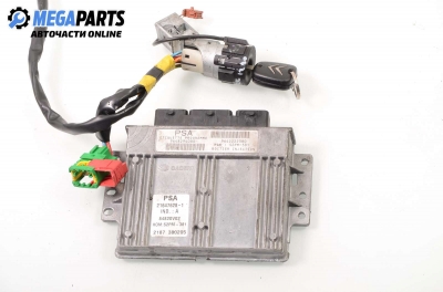 Компютър с контактен ключ за Citroen C3 Hatchback I (02.2002 - 11.2009) 1.4 i, 73 к.с., № 9642222380