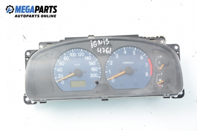 Километраж за Suzuki Ignis I Hatchback (10.2000 - 12.2005) 1.3, 83 к.с.
