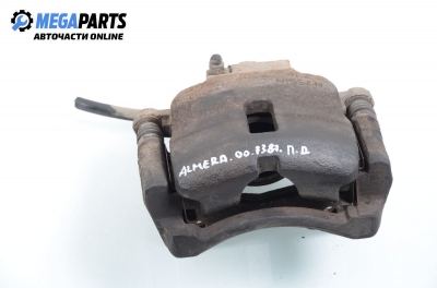 Спирачен апарат за Nissan Almera II Sedan (06.2000 - 12.2006), позиция: предна, дясна